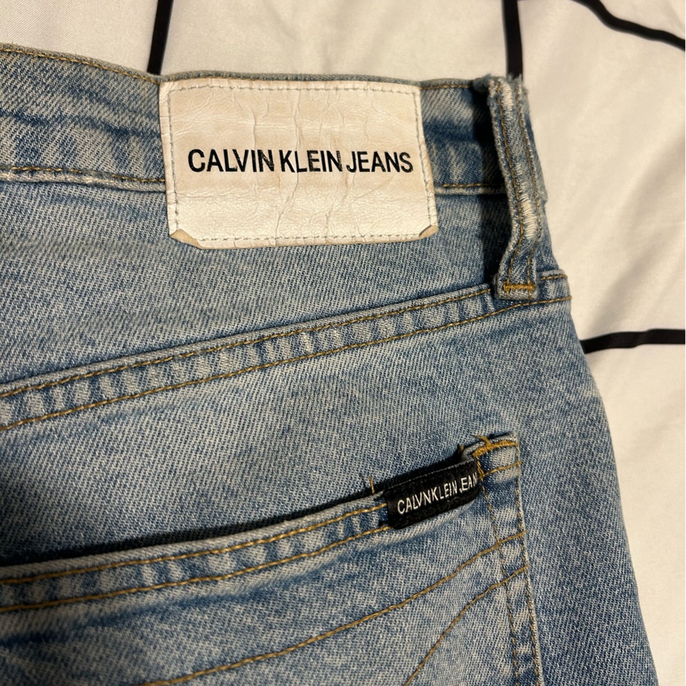 Calvin Klein denim jeans 36x32 light wash - Picture 6 of 10